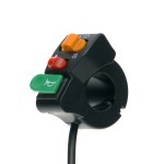 Handlebar switch for motorcycle - horn, lights and blinker, model III